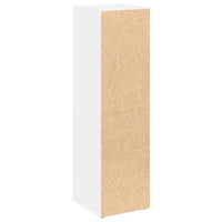 vidaXL Mobile da Bagno con Portarotolo Bianco 20,5x22x72 cm