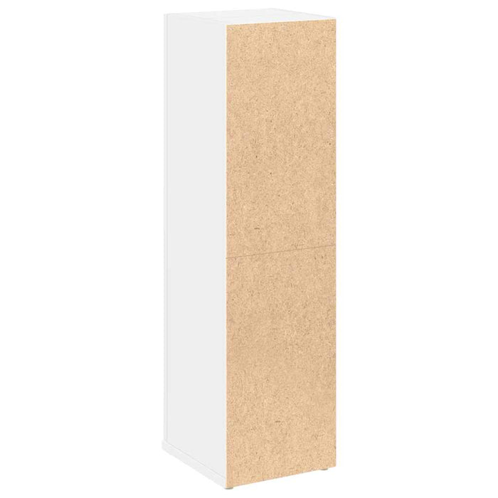 vidaXL Mobile da Bagno con Portarotolo Bianco 20,5x22x72 cm