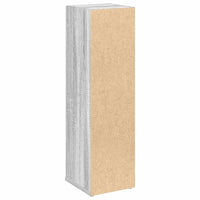 vidaXL Mobile da Bagno con Portarotolo Grigio Sonoma 20,5x22x72 cm