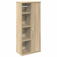 Mobile da Bagno con Portarotolo Rovere Sonoma 39x22x90 cm 858526