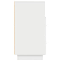 Comodino con 2 Cassetti Bianco 36x36x68 cm 858578