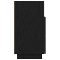 vidaXL Comodino con 2 Cassetti Nero 36x36x68 cm