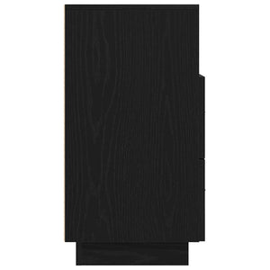 vidaXL Comodini 2 pz con 2 Cassetti Neri 36x36x68 cm