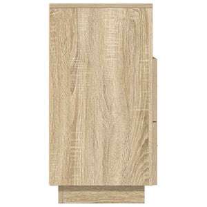 vidaXL Comodino con 2 Cassetti Rovere Sonoma 36x36x68 cm
