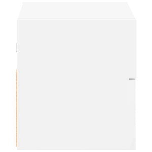 Comodino a Parete Bianco 45x26x28,5 cm 858596