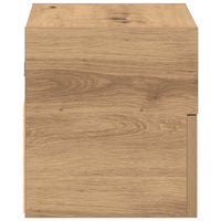 Comodini a Muro 2 pz Rovere Artigianale 45x26x28,5 cm 858613