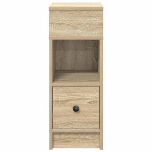 Comodino con Cassetto Rovere Sonoma 25x31x66 cm 858618