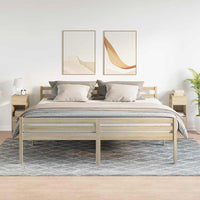 Comodini 2 pz con Cassetto Rovere Sonoma 25x31x66 cm 858619