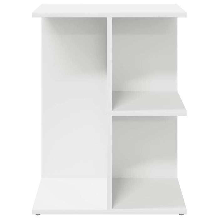 vidaXL Comodini 2 pz Bianchi 46,5x29x61 cm in Legno Multistrato