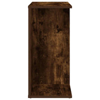 Comodini 2 pz Rovere Fumo 46,5x29x61 cm in Legno Multistrato 858659