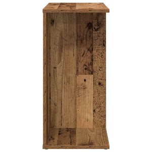 Comodino Legno Antico 46,5x29x61 cm in Legno Multistrato 858664