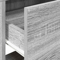 Comodino con Cassetto Grigio Sonoma 51x31x47 cm 858678