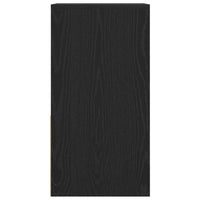 Comodini con Cassetto 2 pz-Set di 2 Tavolino da notte Rovere Neri 35x34x66,5 cm