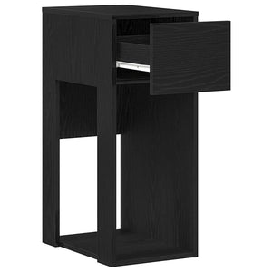 Supporto a Torre per Computer con Cassetto Nero 30x44x74 cm 858732