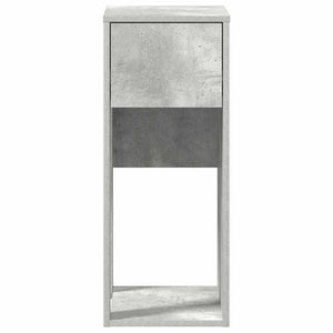 vidaXL Supporto per Computer a Torre con Cassetto Grigio 30x44x74 cm