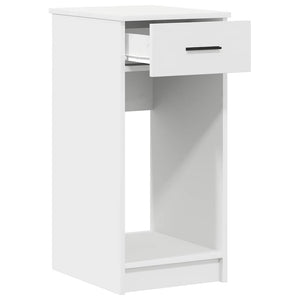 Supporto a Torre per Computer con Cassetto Bianco 35x45x77 cm 858740