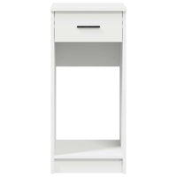 vidaXL Supporto a Torre per Computer con Cassetto Bianco 35x45x77 cm