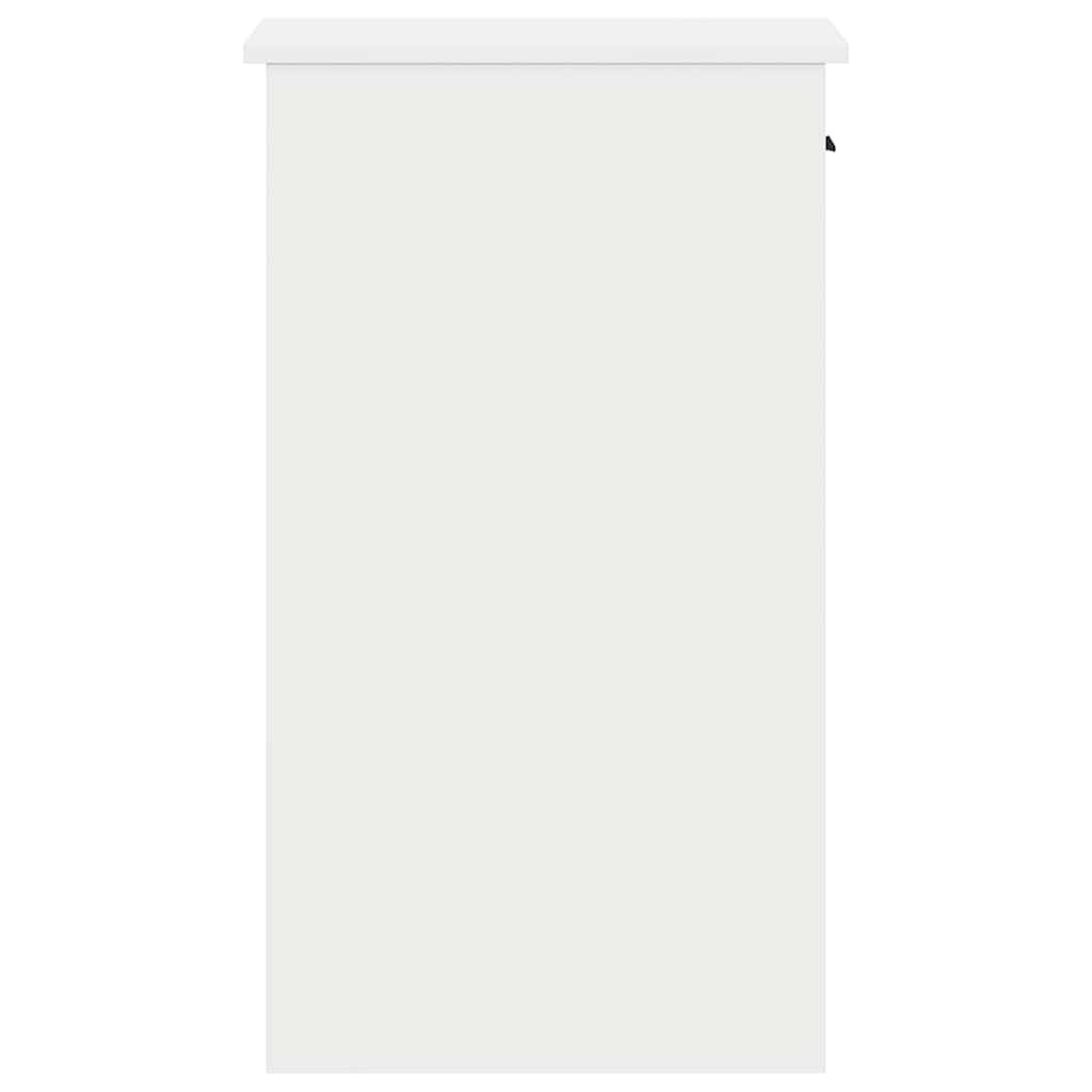 Supporto a Torre per Computer con Cassetto Bianco 35x45x77 cm 858740