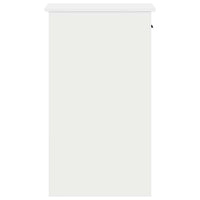 Supporto a Torre per Computer con Cassetto Bianco 35x45x77 cm 858740
