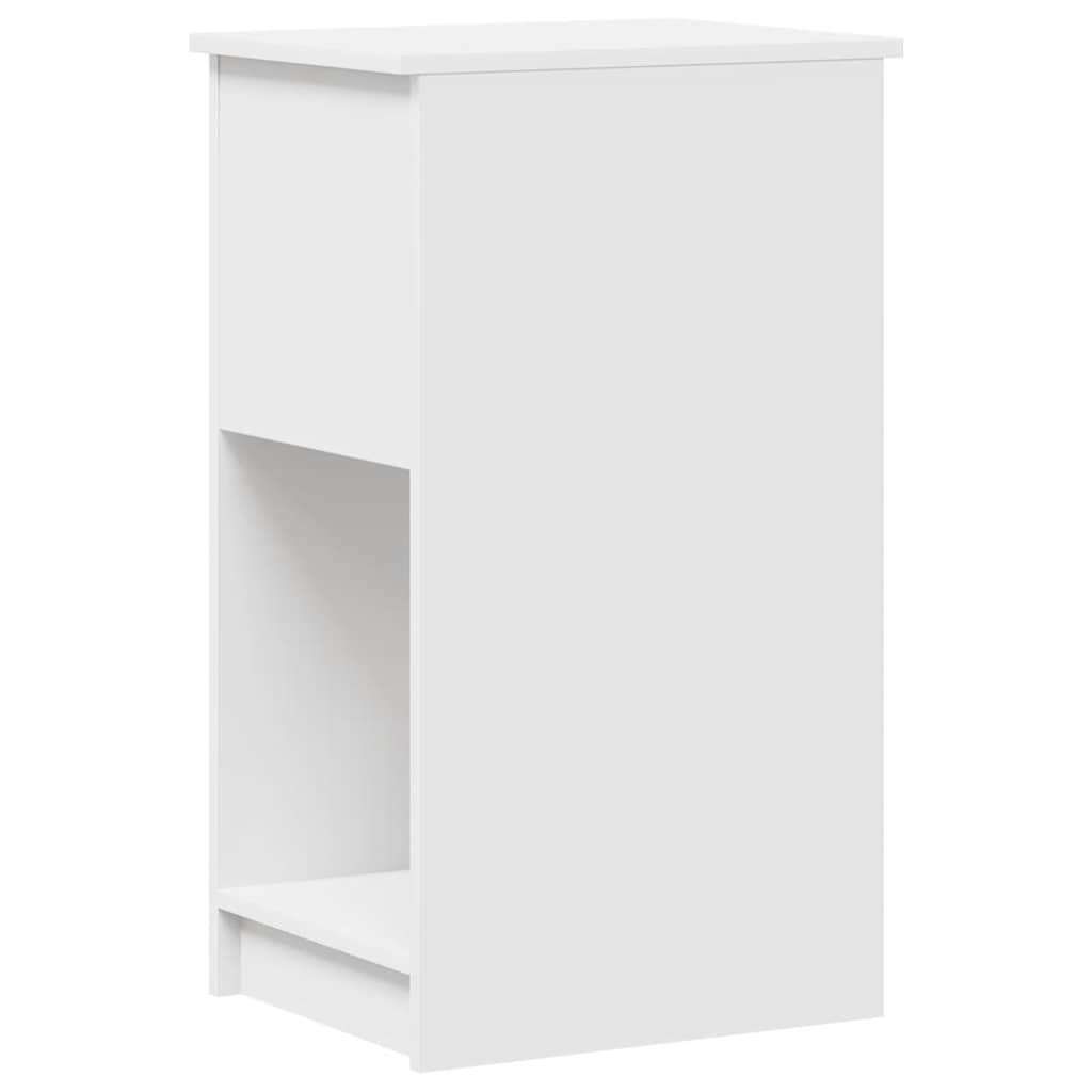 Supporto a Torre per Computer con Cassetto Bianco 35x45x77 cm 858740