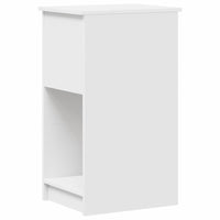 Supporto a Torre per Computer con Cassetto Bianco 35x45x77 cm 858740