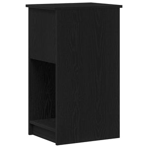 Supporto a Torre per Computer con Cassetto Nero 35x45x77 cm 858741