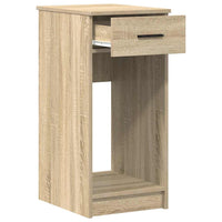 Supporto per Computer a Torre con Cassetto Rovere 35x45x77 cm 858742