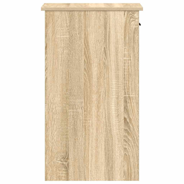 Supporto per Computer a Torre con Cassetto Rovere 35x45x77 cm 858742