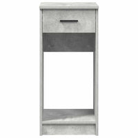 vidaXL Supporto a Torre per Computer con Cassetto Grigio 35x45x77 cm