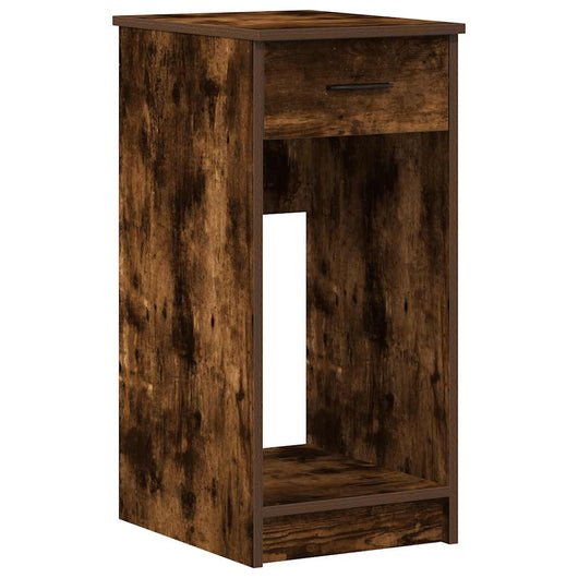 Supporto per Computer a Torre con Cassetto Rovere 35x45x77 cm