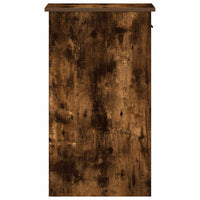 Supporto per Computer a Torre con Cassetto Rovere 35x45x77 cm