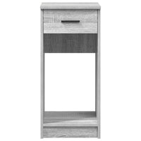Supporto a Torre per Computer con Cassetto Grigio 35x45x77 cm 858745