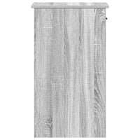 Supporto a Torre per Computer con Cassetto Grigio 35x45x77 cm 858745