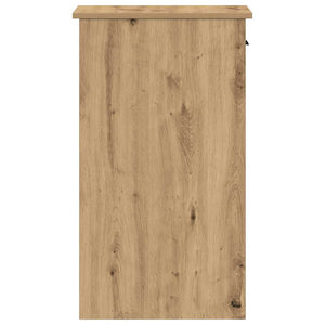 Supporto per Computer a Torre con Cassetto Rovere 35x45x77 cm 858748