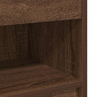 Comodino con Cassetto Rovere Marrone 39x28x41 cm 858761