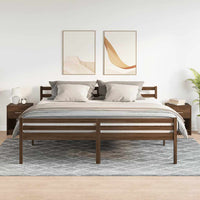 vidaXL Comodini 2 pz con Cassetto Rovere Marrone 40x34x50 cm