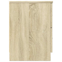 Comodini 2 pz con 2 Cassetti Rovere Sonoma 40x36x50 cm 858790