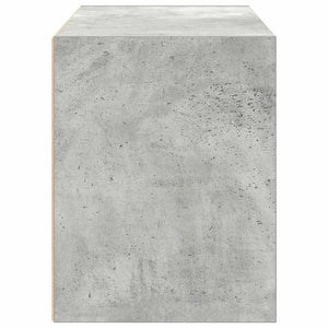 Armadio con 2 Cassetti Grigio Cemento 60x31x40 cm in Truciolato 858827