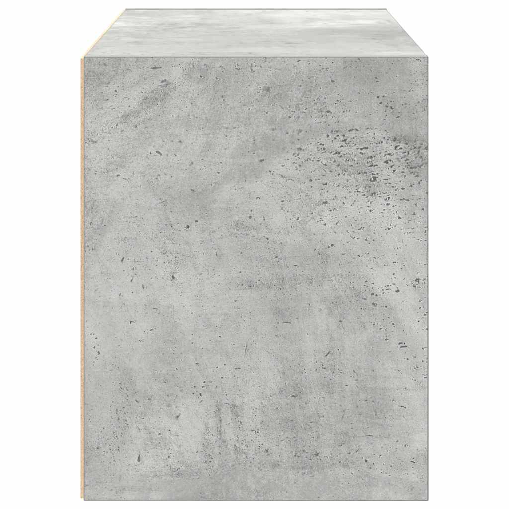 vidaXL Armadio con 2 Cassetti Grigio Cemento 60x31x40 cm in Truciolato