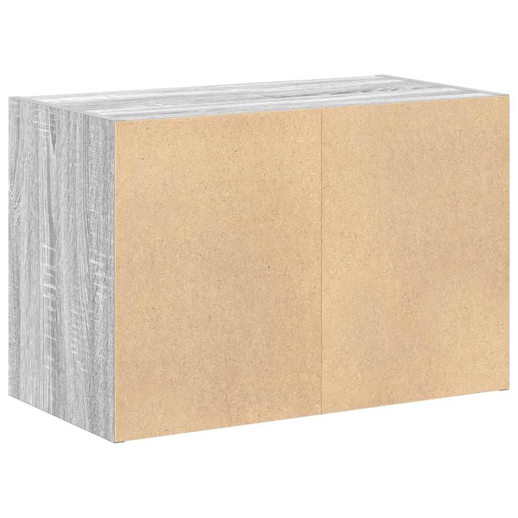 vidaXL Armadio con 2 Cassetti Grigio Sonoma 60x31x40 cm in Truciolato