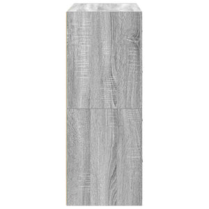 vidaXL Armadi con 2 Cassetti 2 pz Grigio Sonoma 60x31x40 cm Truciolato