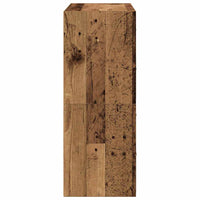 Armadi con 2 Cassetti 2 pz Legno Antico 60x31x40 cm Truciolato 858836