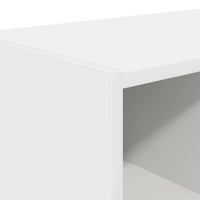 Scarpiere 2 pz Impilabili Bianche 89,5x30x40 cm