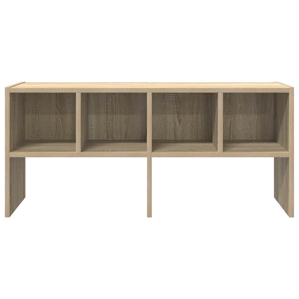 Scarpiera Impilabile Rovere Sonoma 89,5x30x40 cm