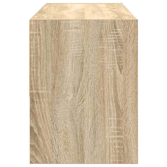 Scarpiera Impilabile Rovere Sonoma 89,5x30x40 cm