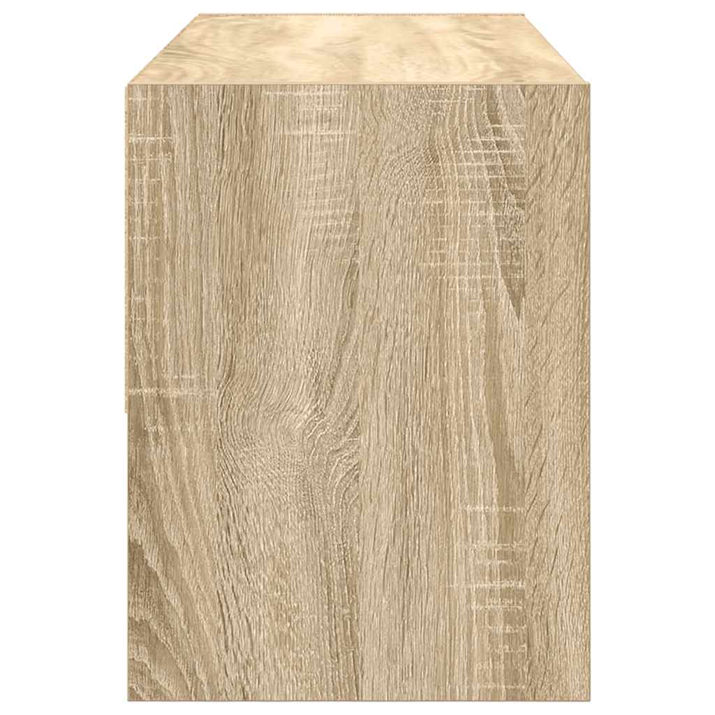 Scarpiera Impilabile Rovere Sonoma 89,5x30x40 cm 858843