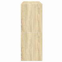 vidaXL Scarpiere 2 pz Impilabili Rovere Sonoma 89,5x30x40 cm