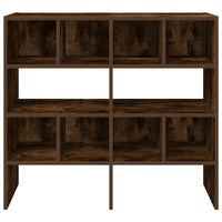 Scarpiere 2 pz Impilabili Rovere Fumo 89,5x30x40 cm