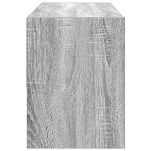 Scarpiera Impilabile Grigio Sonoma 89,5x30x40 cm 858849