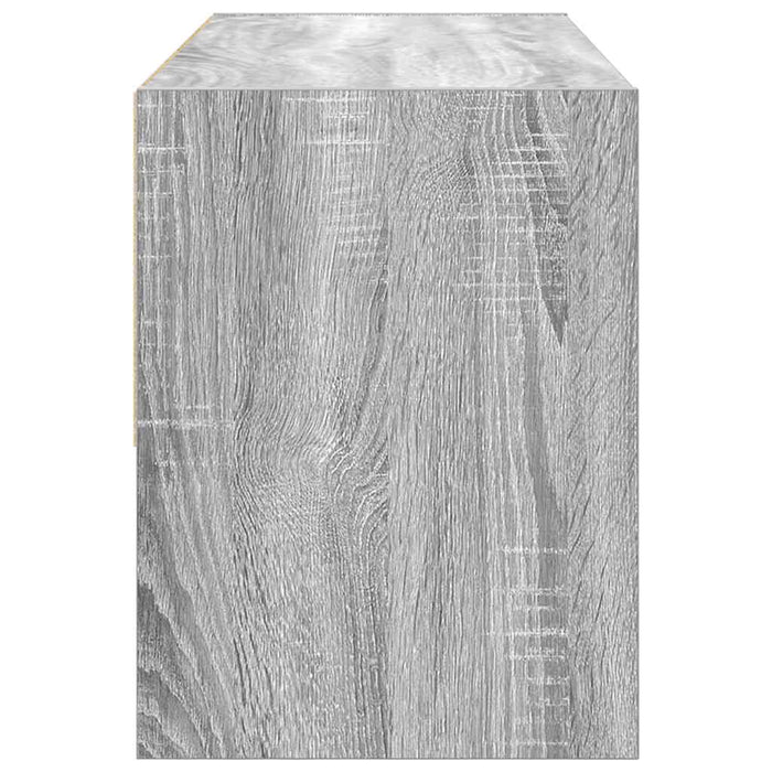 Scarpiera Impilabile Grigio Sonoma 89,5x30x40 cm 858849